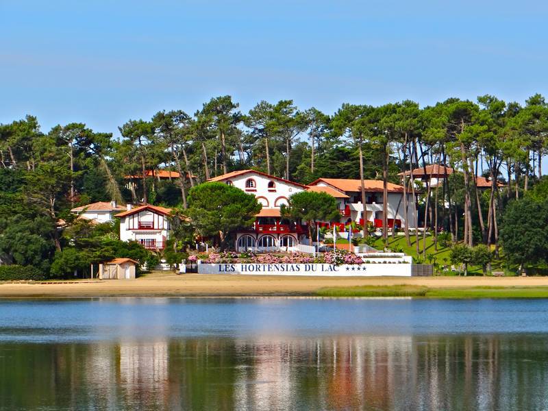 Hotel Les Hortensias Du Lac Soorts-Hossegor Bagian luar foto