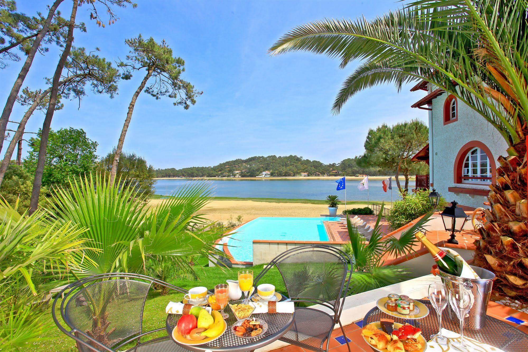 Hotel Les Hortensias Du Lac Soorts-Hossegor Bagian luar foto