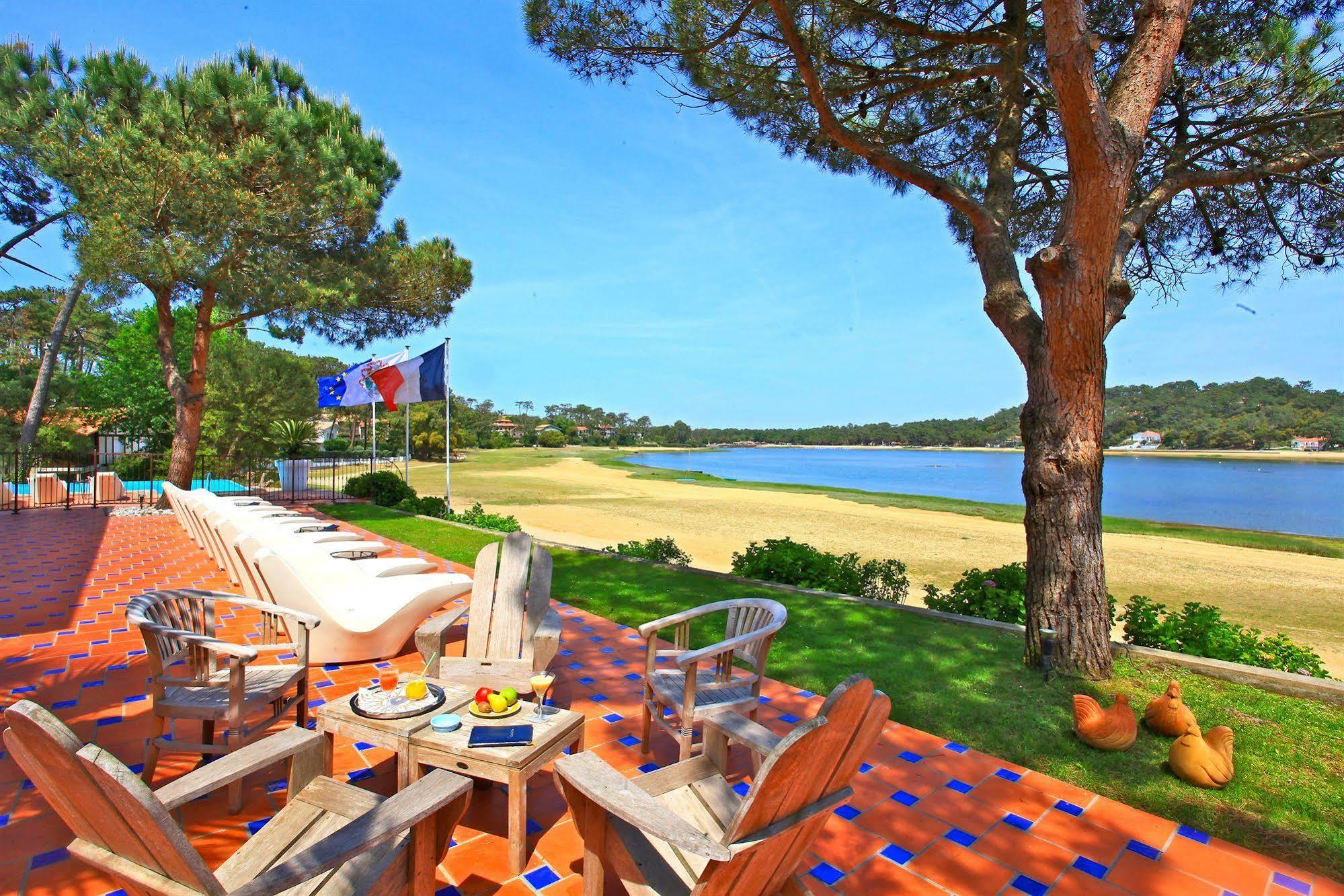 Hotel Les Hortensias Du Lac Soorts-Hossegor Bagian luar foto