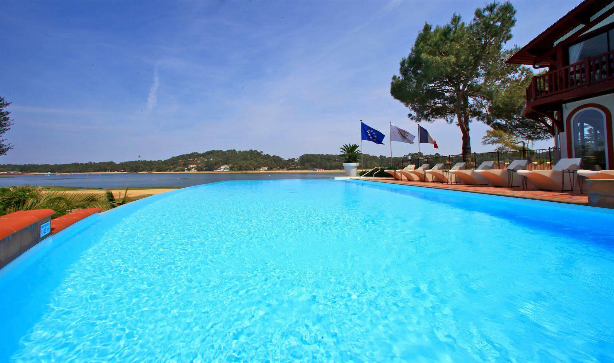 Hotel Les Hortensias Du Lac Soorts-Hossegor Bagian luar foto