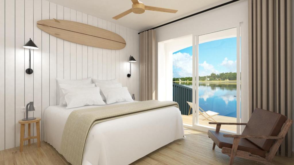 Hotel Les Hortensias Du Lac Soorts-Hossegor Bagian luar foto